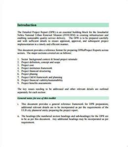 Latex Project Report Template Professional Templates