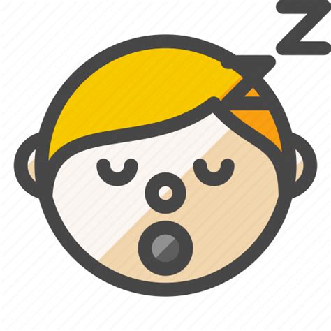 Boy, face, sleep, sleeping, rest, emoji icon - Download on Iconfinder