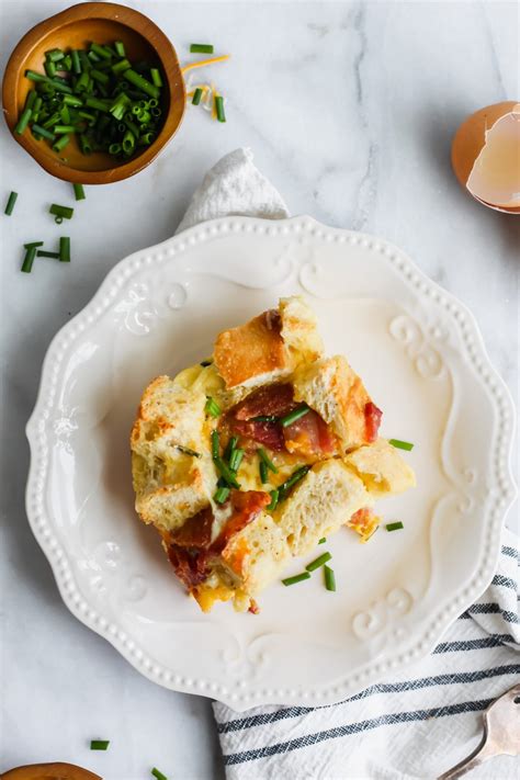 Bacon Egg And Cheese Strata