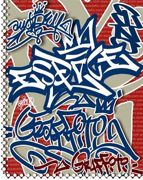 Graffiti Wall: Graffiti Alphabet Letters