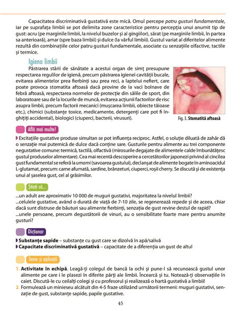 Biologie Pentru Clasa A VII A A796 Pdf Pag 45