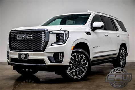 2023 Gmc Yukon Denali Ultimate 1773 Miles White Frost Tricoat Sport