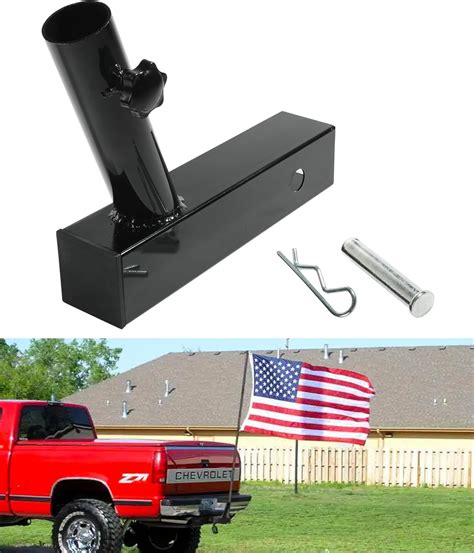 Amazon Esewalas Hitch Flag Pole Holder Universal Flagpole Truck