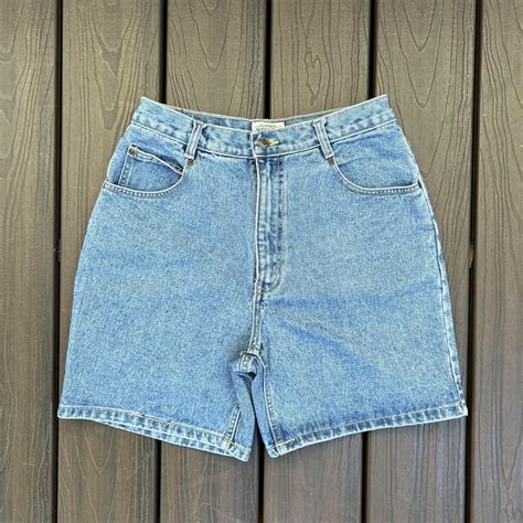 Vintage St Johns Bay Denim Shorts Size X Depop