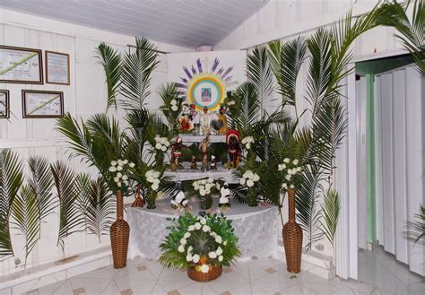 Instituto Aruandê Casa de Umbanda Mãe Maria Altar