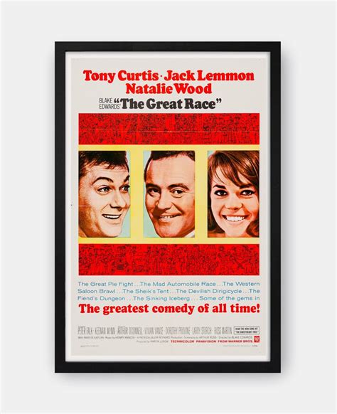 The Great Race (1965) Movie Poster - The Curious Desk