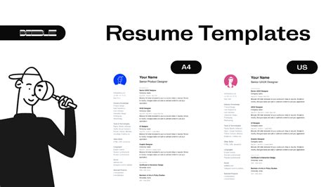 Cv Resume Template Figma Community