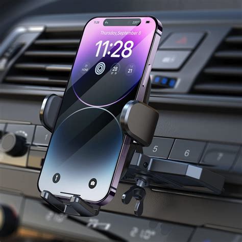 CD Phone Mount For Car Ultra Sturdy AINOPE Cell Phone Holder Car Mount