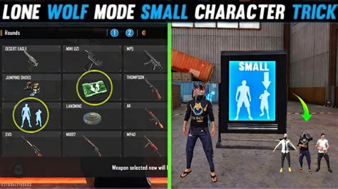 Lone Wolf Mode Small Character Enter Trick And Tips Top New Amazing