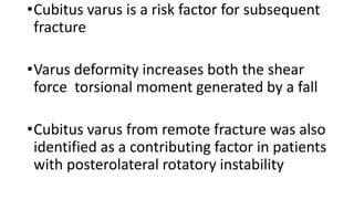 complications  elbow fractures  children pptx