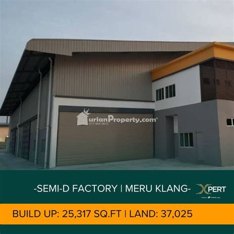 Semi D Warehouse For Sale At Taman Perindustrian Air Hitam