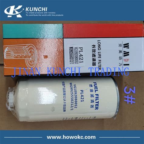 Sinotruk Howo Fuel Filter Pl Vg Wg Factory And