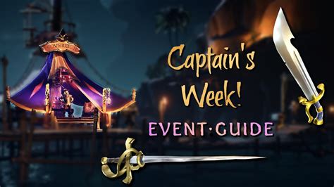 Captain S Week Event Guide Unlock The Captain S Rapier And Heavy Sword