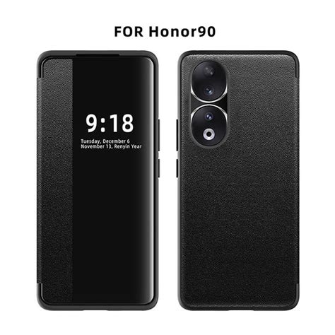 чехол для мобильного телефона honor 90 кожаный книжка,смартфона чехлы ...