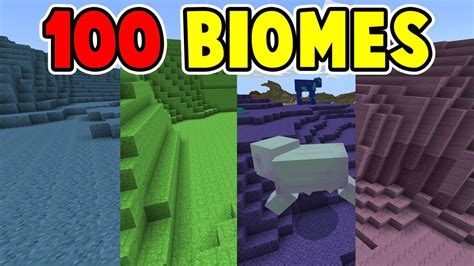 Minecraft Bedrock This Addon Adds New Biomes Biome Randomizer