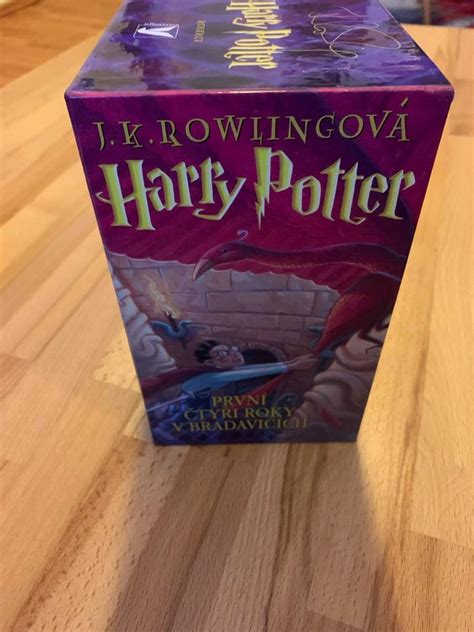 Harry Potter 1 4 box První čtyři roky v Bradavicích J K Rowling