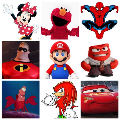 25 Famous Red Cartoon Characters We All Know