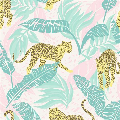 Safari Wall Murals | Animal Pattern Wallpaper | Modern Home Decor ...