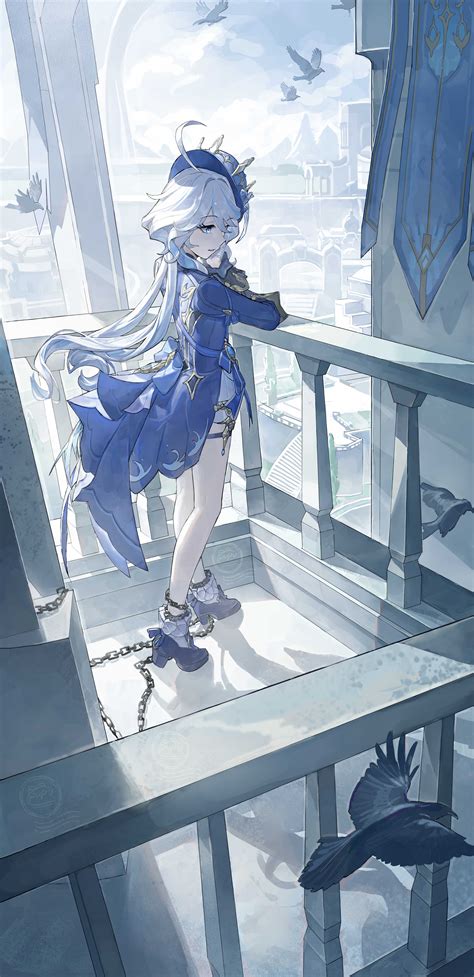 禁锢《》芙宁娜绘画-原神社区-米游社