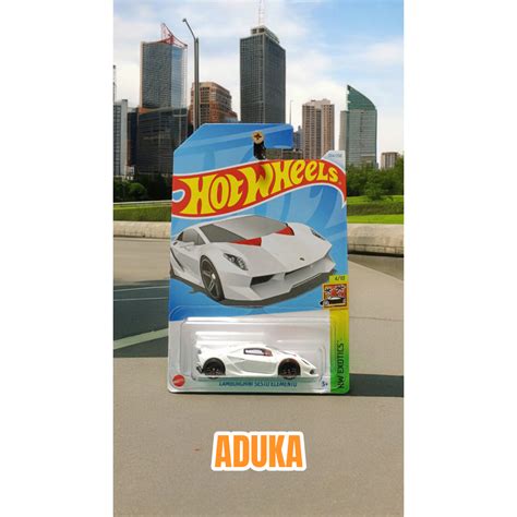 HOT WHEELS Lamborghini Sesto Elemento BEST FOR COLLECTION Shopee Malaysia