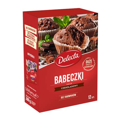 Babeczki Czekoladowe Delecta Krople Czekolady G Allegro Pl