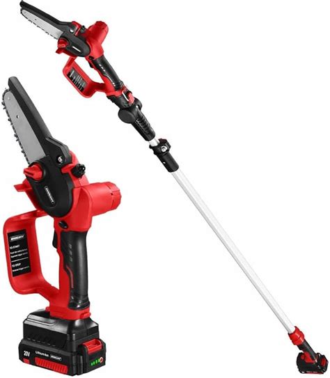 Shogun Chainsaw Wood Cutter Cordless Electric Mini Pole Telescopic