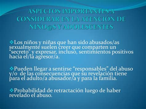 Ppt Agresi N Sexual Hacia Ni Os Ni As Y Adolescentes Powerpoint