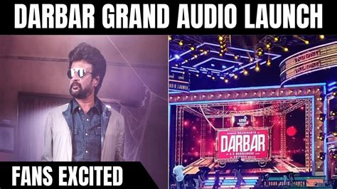 Darbar Audio Launch Superstar Rajinikanth Nayanthara Yogibabu