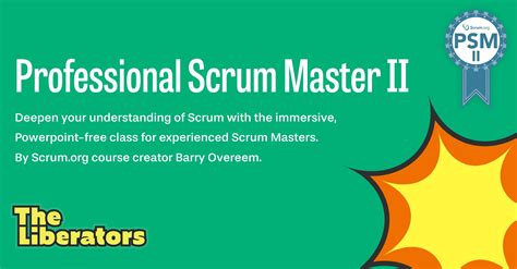 Professional Scrum Master Ii Scrum Org