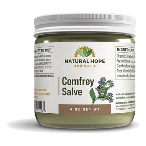 Salve – Comfrey Salve (4 oz) – Beyond Measure Market