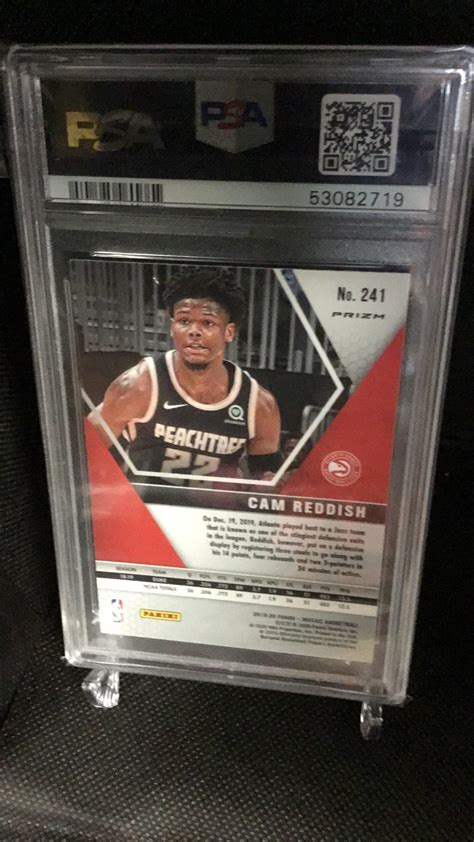 2019 Panini Mosaic 241 Cam Reddish Green Mosaic PSA 9 GameStop