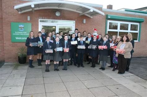 Christmas Comes Early At Ellesmere Port Catholic High School Cheshire