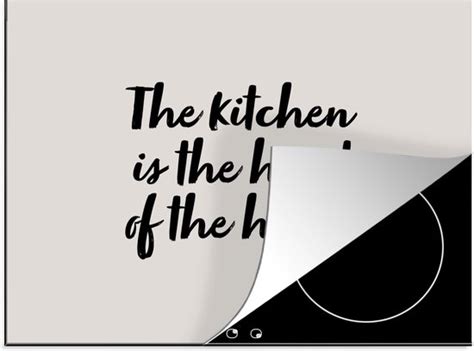 Kitchenyeah Inductie Beschermer X Cm Quotes Koken Spreuken