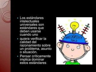 Desarrollo Del Pensamiento Est Ndares Universales Ppt