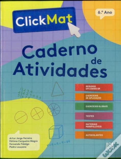 Clickmat 6 Matemática 6 º Ano Caderno De Exercícios Escolar Wook