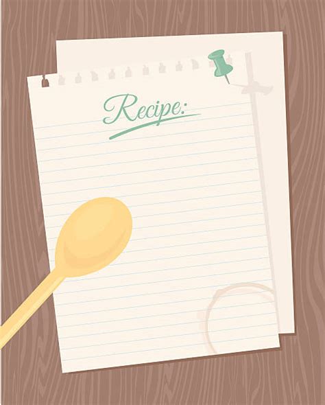 Royalty Free Recipe Clip Art Vector Images And Illustrations Istock