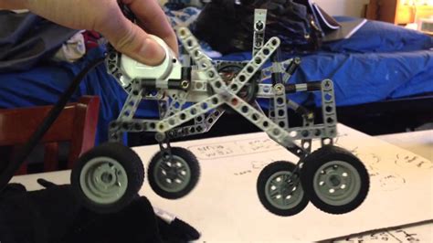 Lego Nxt Walking Robot Mechanism Youtube