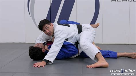 Lepri Bjj Online Training Reverse De La Riva To X Guard Sweep To Knee Cut