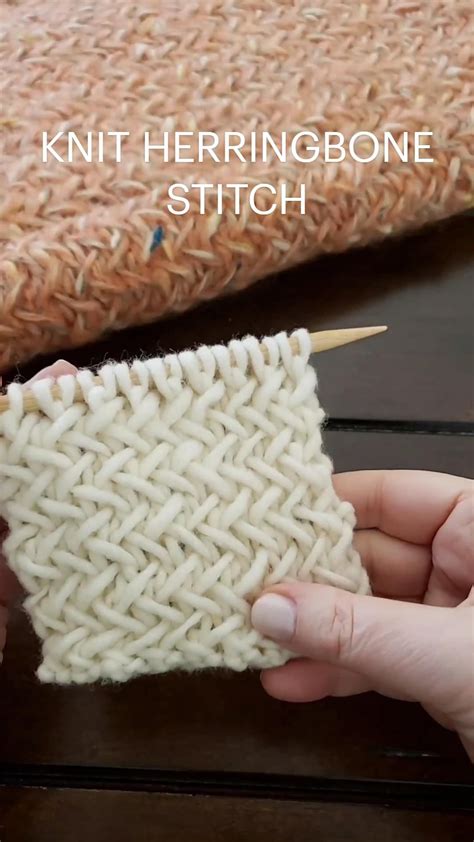 How To Knit Herringbone Stitch Artofit