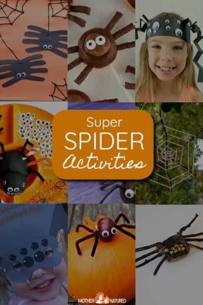 Super Spider Activities For Kids Mother Natured