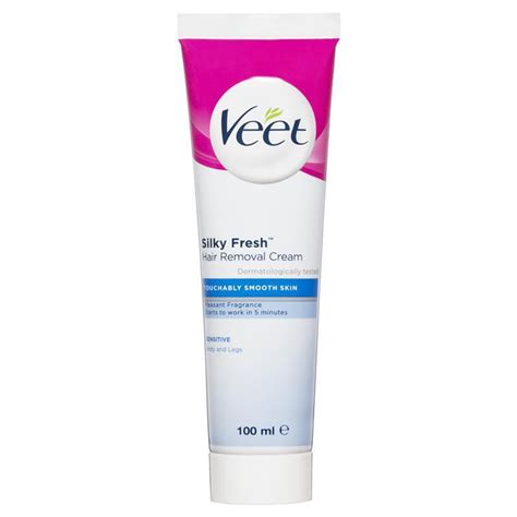 Veet Silk And Fresh Sensitive Skin Hair Removal Cream 100g Nz