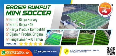 Pt Jenita Sport Court Suplier Kontraktor Lapangan Futsal Mini Soccer