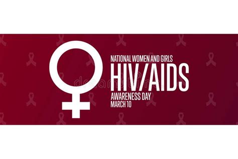 National Women And Girls Hiv Aids Awareness Day March Holiday