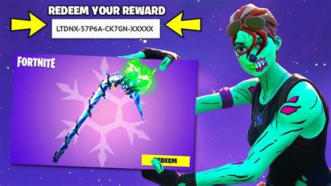 The Only Way To Get The Minty Pickaxe True And Easy Method Fortnite How To Get Minty Axe Code