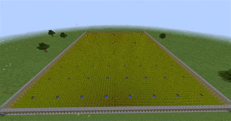 Massive Wheat Farm Minecraft Map