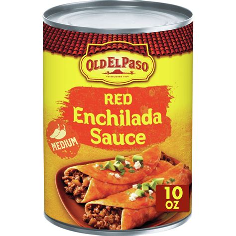 Old El Paso Enchilada Sauce Medium Red 10 Oz