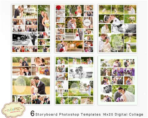 Photo Collage Templates Photoshop Collage Templates