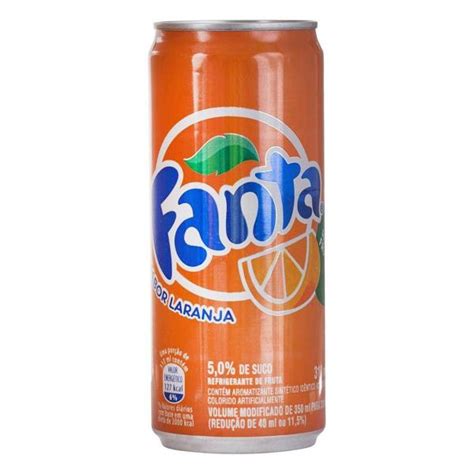 Refrigerante FANTA Laranja Lata 310ml Super Primavera