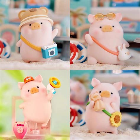 LULU TRAVEL THE PIGGY 52 Toys FULL SET SINGLE BLIND BOX ABLE TO