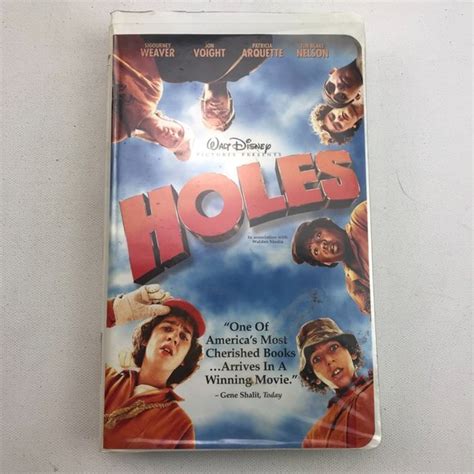 Media Vhs Walt Disney Holes Clamshell Movie Louis Sachar Stanley